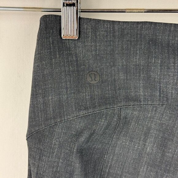 Lululemon Size 8 Here to There High Rise Ankle Trouser Pant Pull On Stretch - Picture 5 of 10